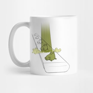 factory frog Mug